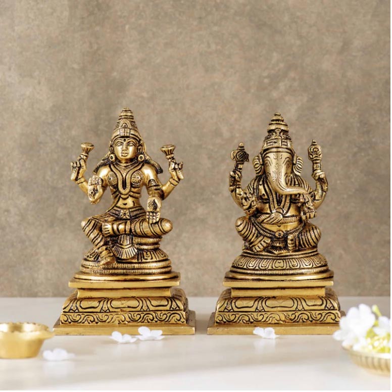 axmi Ganesha Idols